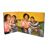 10ct/Case Chromaluxe 6"x6" Photo Panel With Easel - Unisub