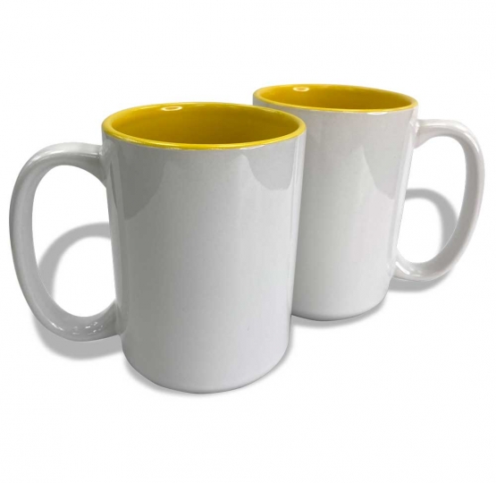 15 Oz White Mugs