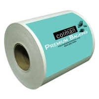 (400) WHITE EMBROIDERY BACKING STABILIZER 8 X 8 PLUS 8 ROLL