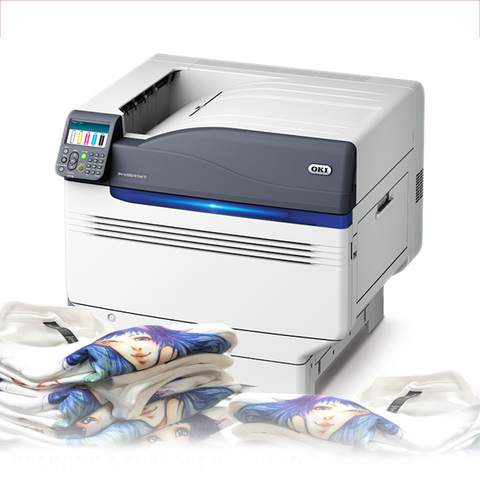 OKI® Pro9541WT Textile Transfer Printer (White Toner) (Demo Unit)