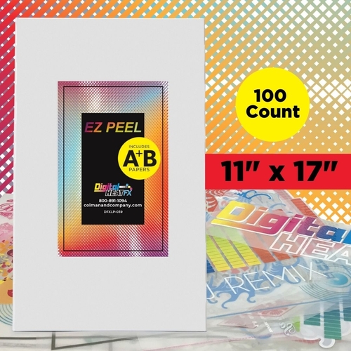 EZ Peel 11X17 Two Step Transfer Paper (100ct A&B) | Colman and Company
