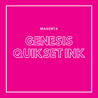 Genesis QuikSet Ink - 500mL BAG - Magenta
