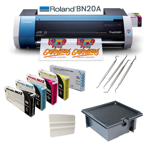 Stam Jaarlijks excuus Roland BN-20A Printer and Cutter Basic Package | Colman and Company