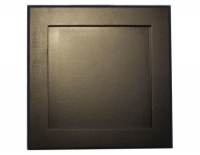 Black Wood Trivet Frame, Holds 6" Tiles