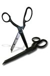 Gingher 8" Featherweight Bent Shears