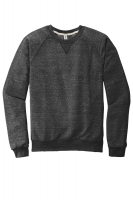 JERZEES  &#174;  Snow Heather French Terry Raglan Crew 91M
