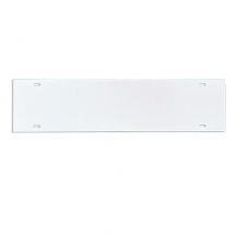 ALUMINUM SIGN BLANK - SQUARE CORNERS 18 x 24 0.040 (White/White) - Not  for Sublimation