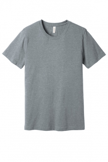 Athletic Heather Short Sleeve T-Shirt - Gray – Tee Luv