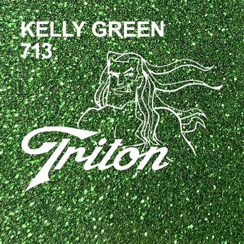 Kelly Green Triton Glitter 15 x 5Y Roll