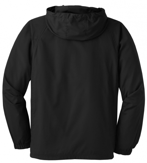 Sport tek outlet hooded raglan jacket