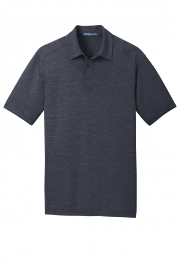 Port authority digi heather performance clearance polo