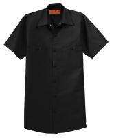 Red Kap &#174; Long Size, Short Sleeve Industrial Work Shirt
