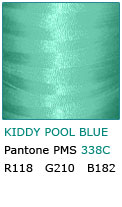 KIDDY POOL BLUE P266 Polyester Thread