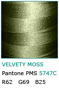 VELVETY MOSS P298 Polyester Thread