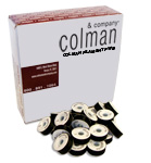 Colman Filament Bobbins - BLACK One Gross