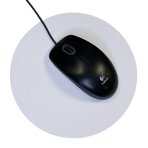 7.5 x 0.125 Round Sublimation Mouse Pad