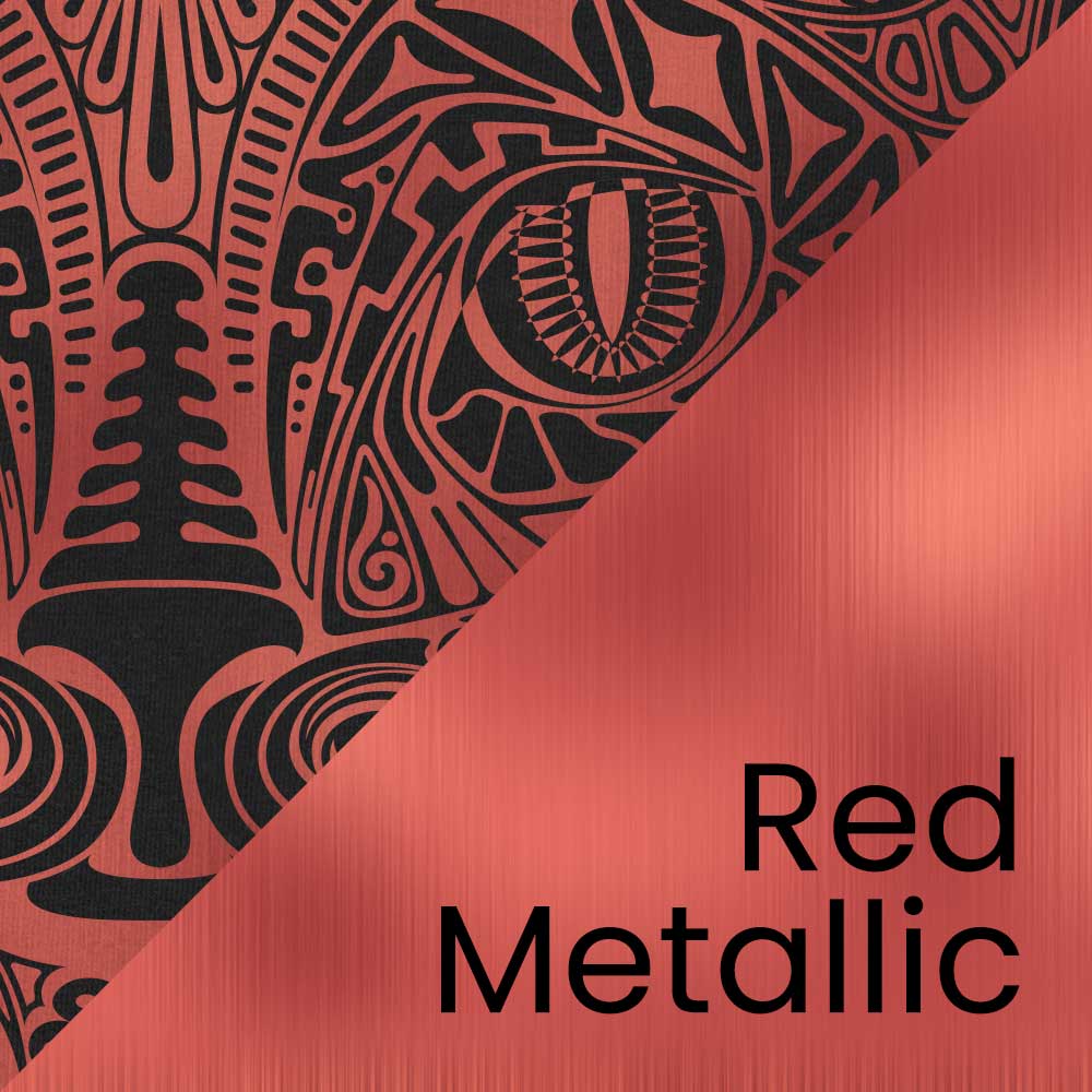 Presto! - Red Metallic Transfer Paper (A&B) 8.5X11 (100ct) (DS)