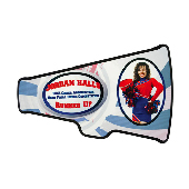 Streamline Award 5.25"x3.5" Megaphone Hardboard - Unisub
