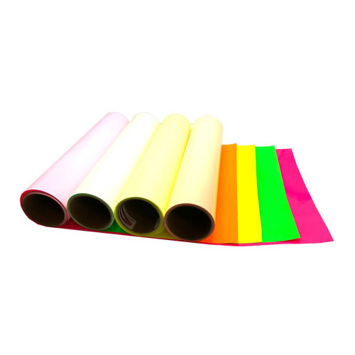 Neon HTV Vinyl - Yellow Heat Transfer Roll 20 Wide - More Colors —