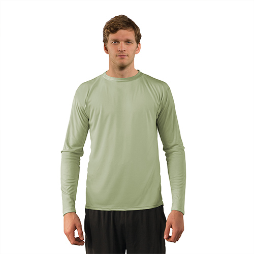 Sage M Long Sleeve Solar Men's T-Shirt - Vapor Apparel | Colman