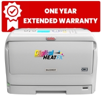 OKI Digital Heat FX9541 WT Transfer Printer w/ Stand & Heat Transfer Paper