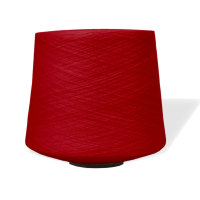 Chenille Yarn Scarlet - 2.5lb Cone