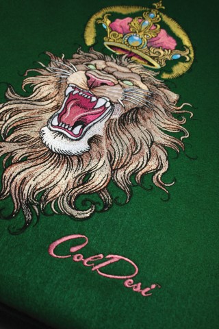 Embroidery Lion Digitizing