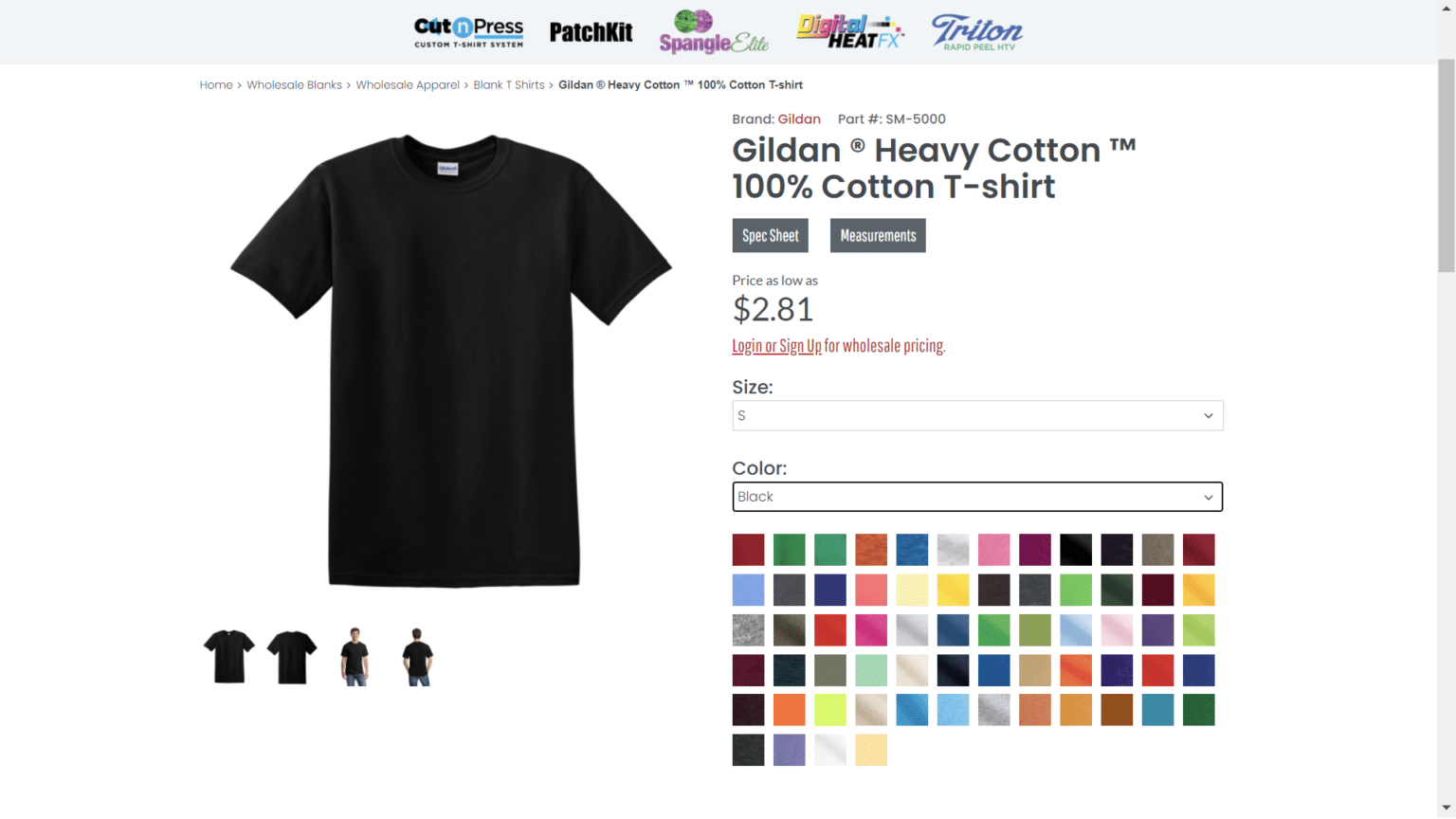 Gildan Heavy 100% Cotton T-Shirt