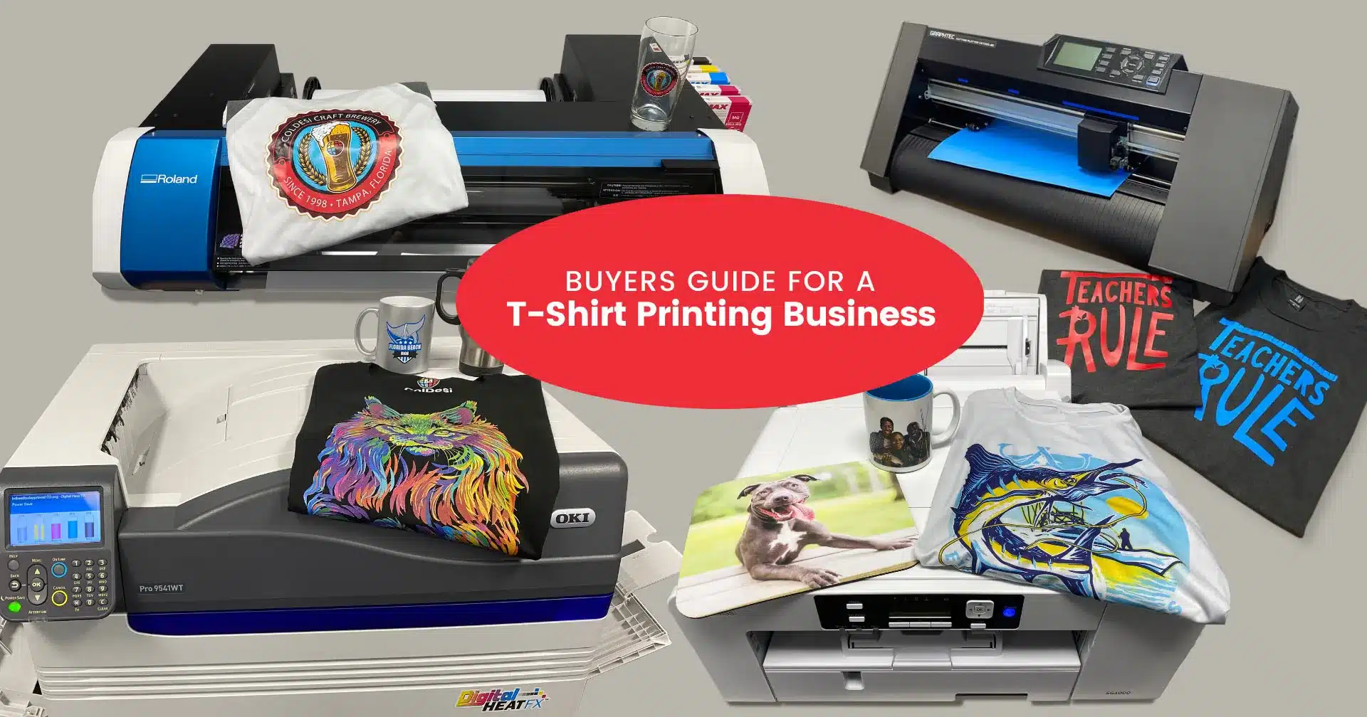 Buyers Guide for a T-shirt Printing Business (or any Customization