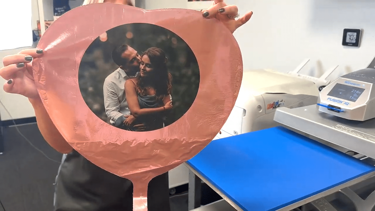 How To Print Custom Mylar Balloons - DigitalHeat FX