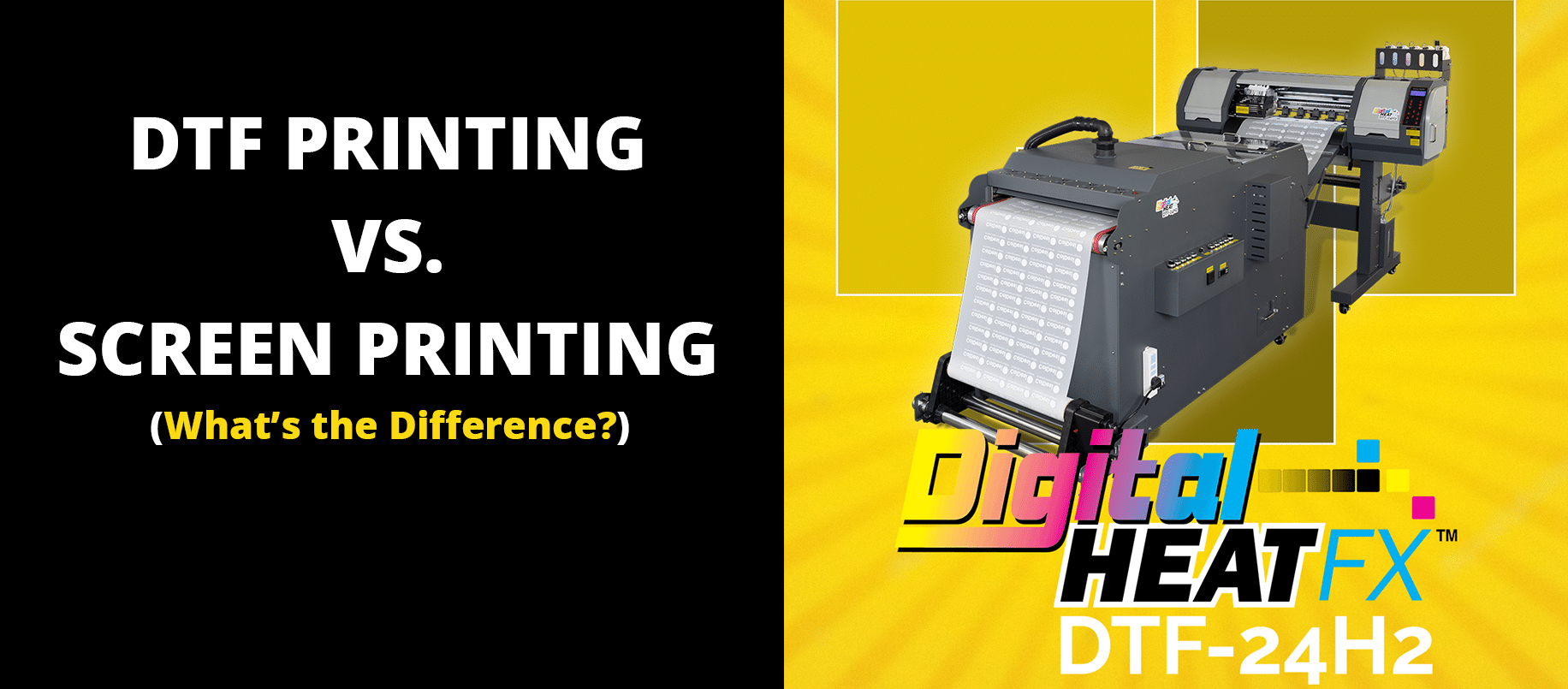 Difference Between DTF vs Screen Print Transfers: Explained