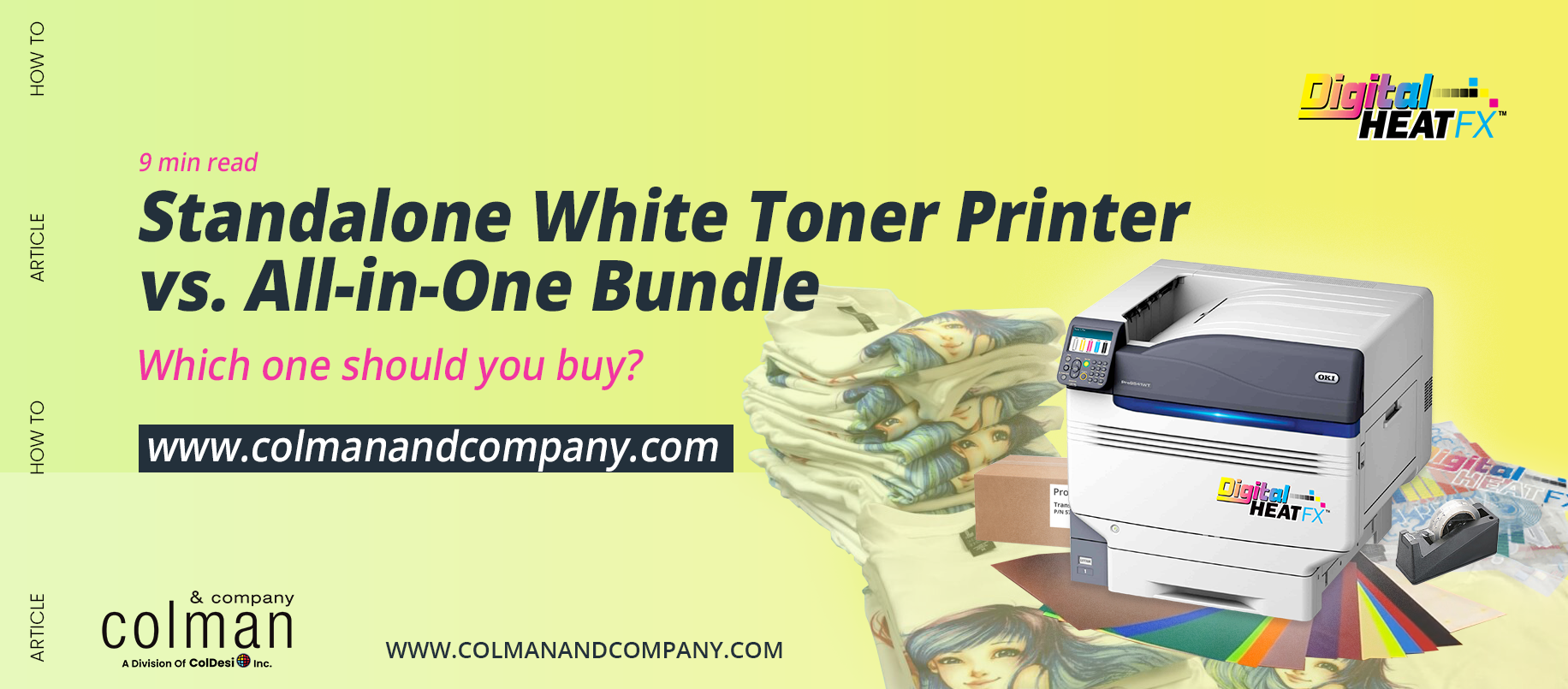 Benefits of Purchasing a White Toner Printer Package Over a Standalone Printer.