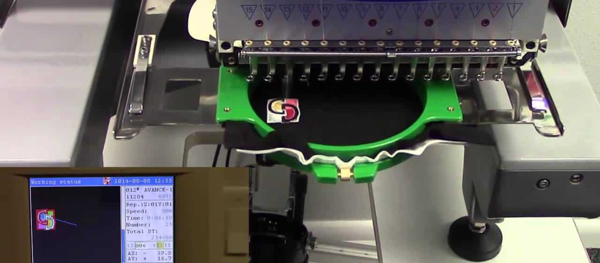 embroidery machine for shirts