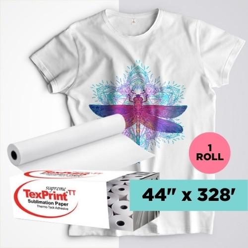 Roll Sublimation Paper 44" x 328 ft Long ROLL 