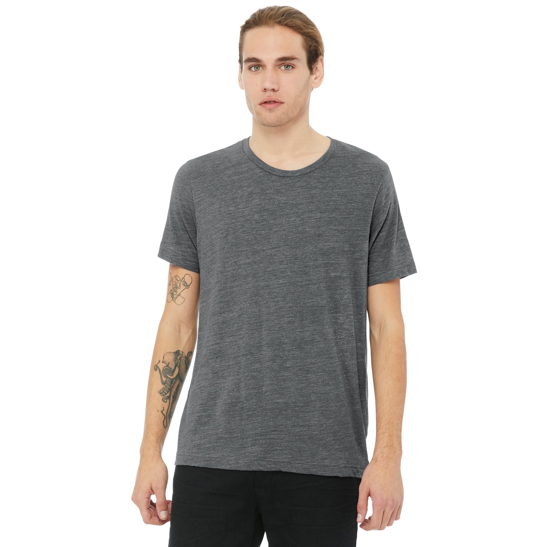 BELLA+CANVAS ® Unisex Poly-Cotton Short Sleeve Tee. BC3650 | Colman and ...