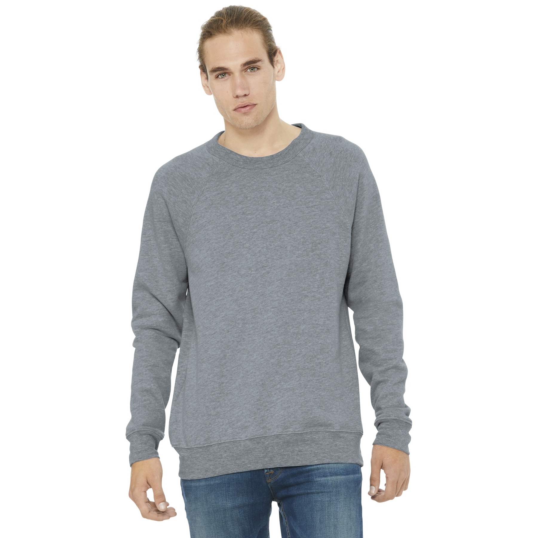 BELLA+CANVAS ® Unisex Sponge Fleece Raglan Sweatshirt. BC3901 | Colman ...