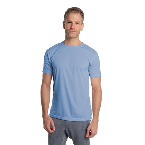 Blizzard Blue S Short Sleeve Basic T Shirt   Vapor Apparel | Colman And