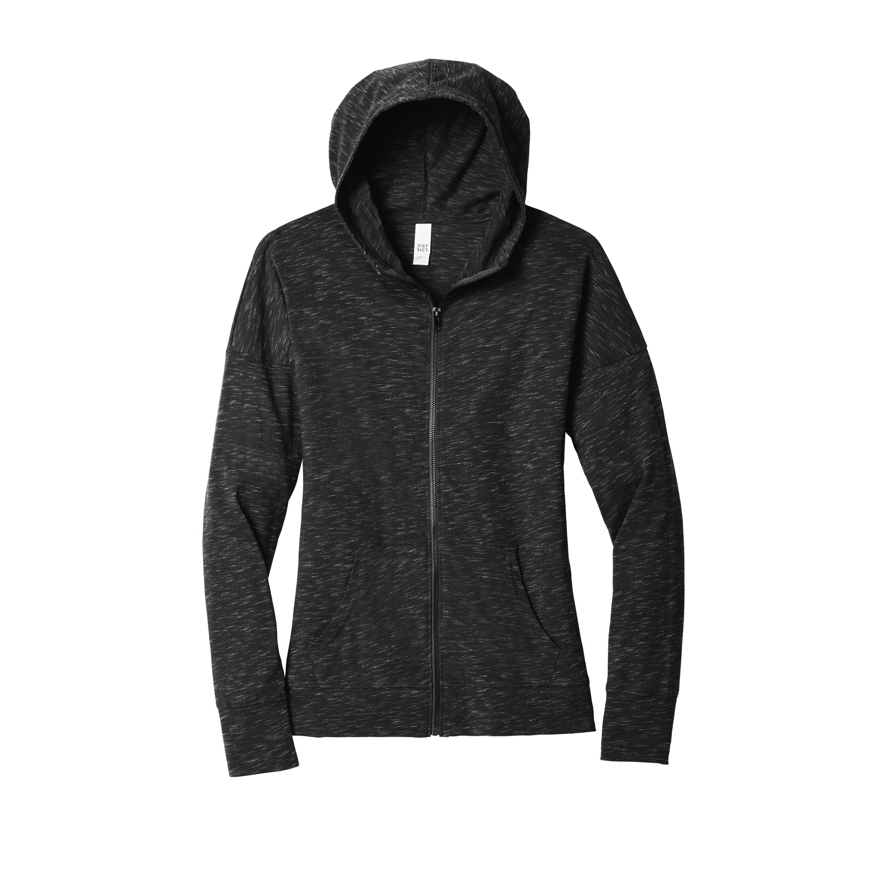 District ® Women's Medal Full-Zip Hoodie. DT665 | Colman and Company