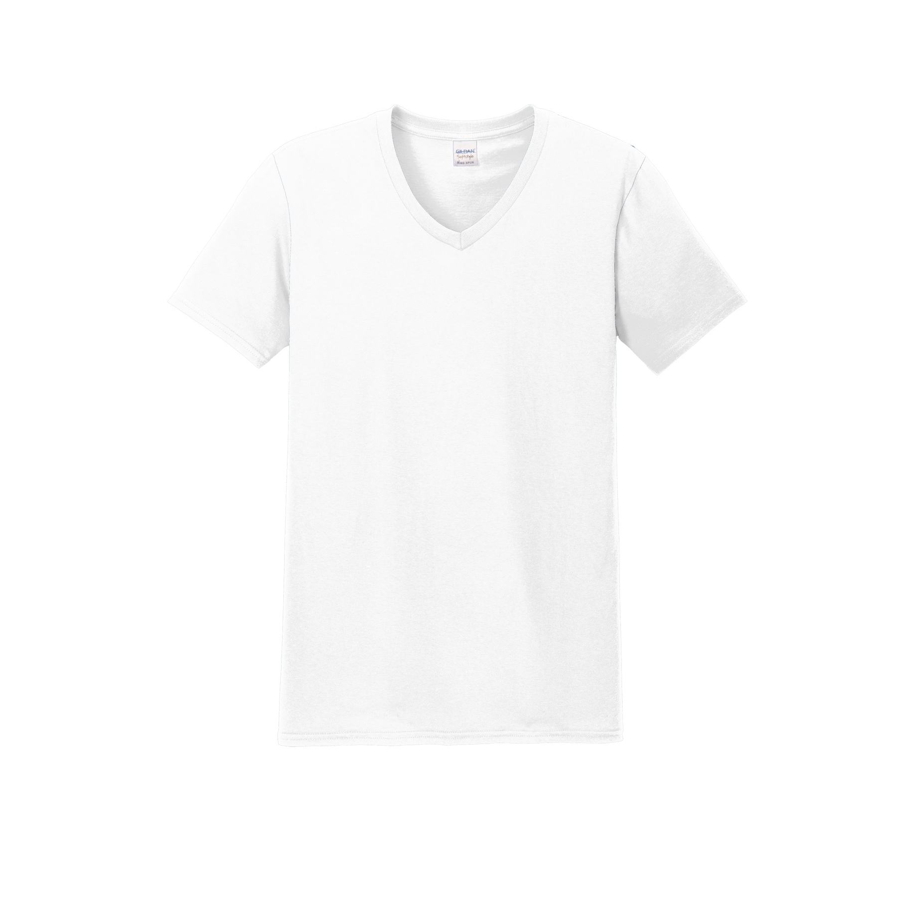Gildan - Softstyle V-Neck T-Shirt - 64V00 - Sport Grey - Size: 2XL