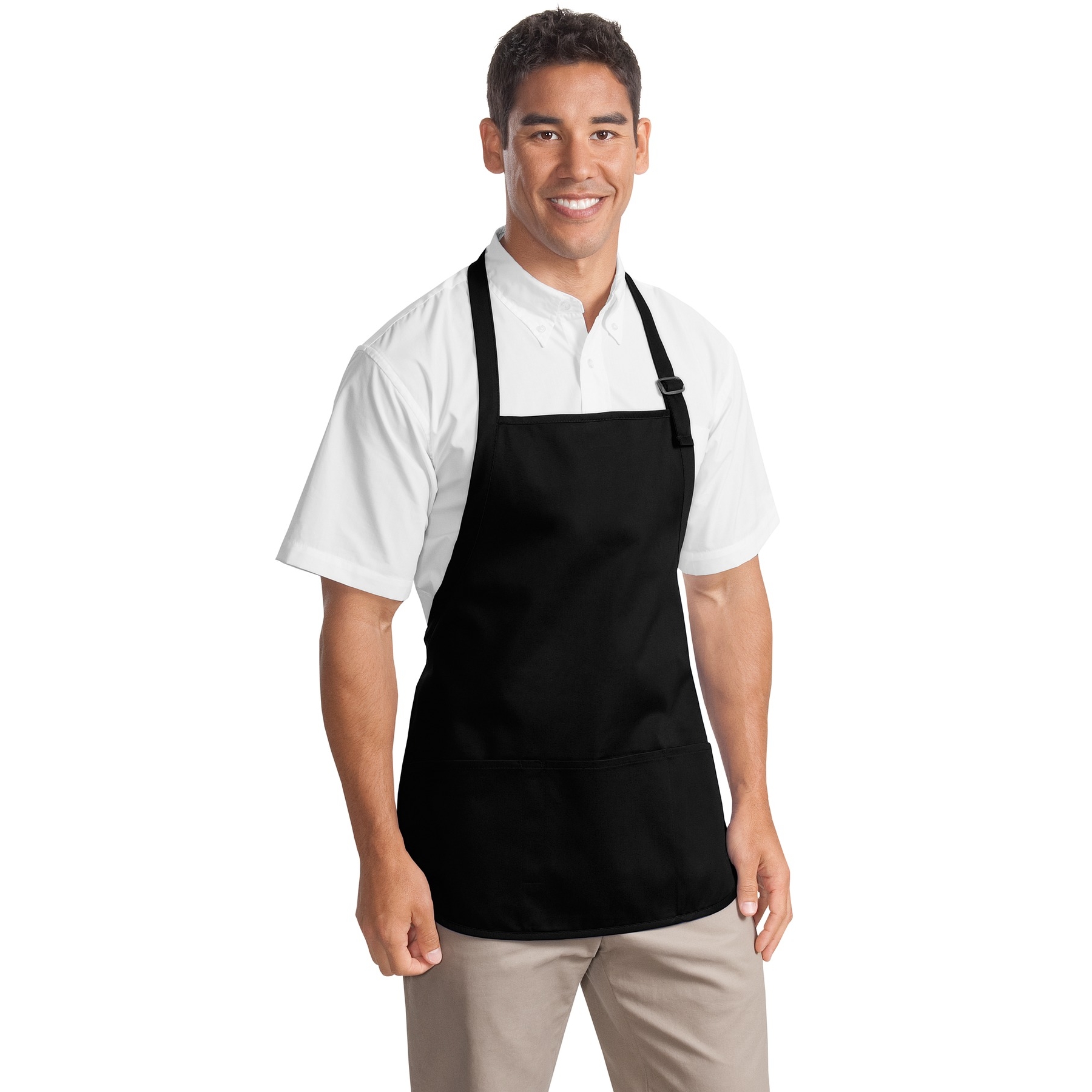 Port Authority ® Medium-length Apron With Pouch Pockets | Colman and ...