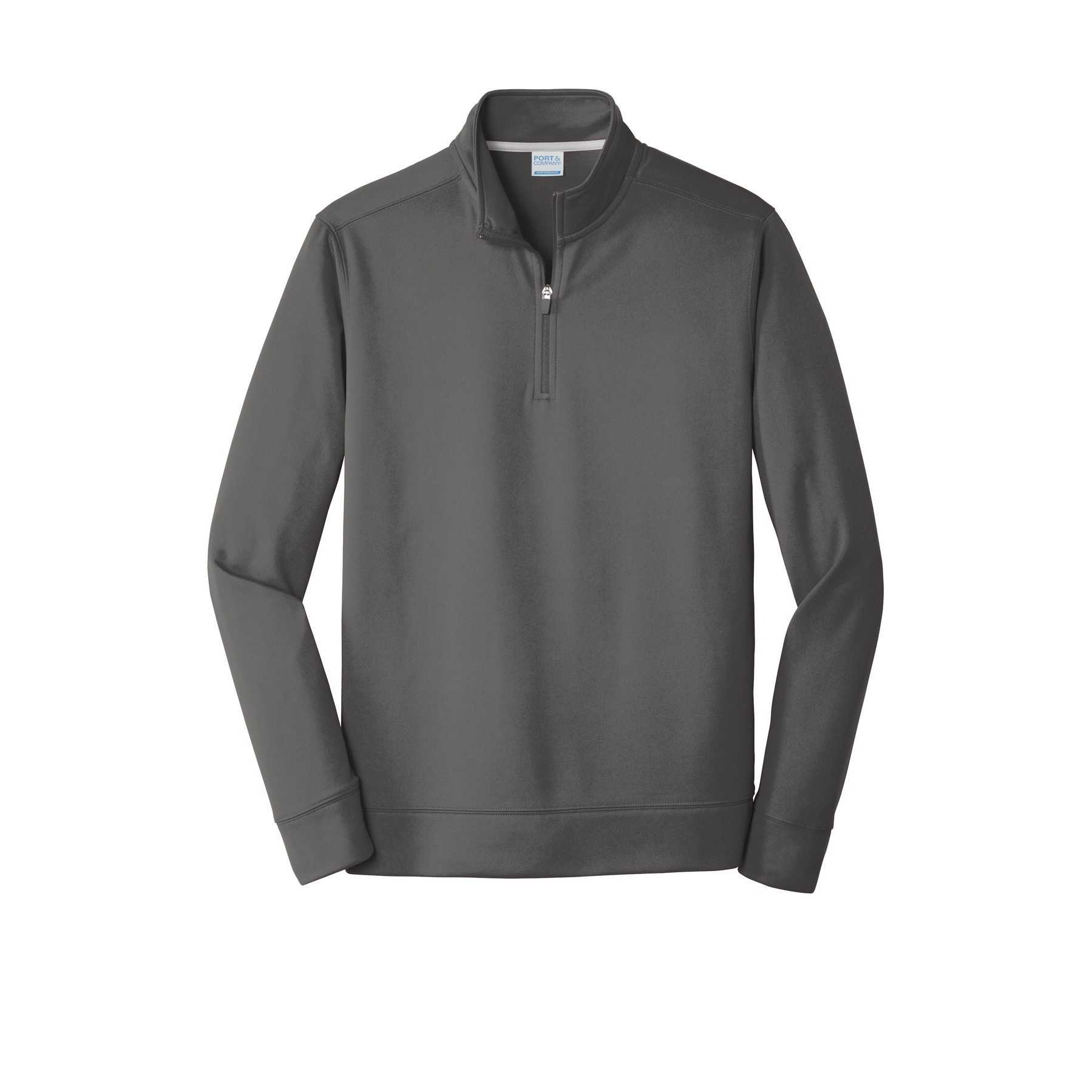 Port & Company ® Performance Fleece 1/4-zip Pullover Sweatshirt ...