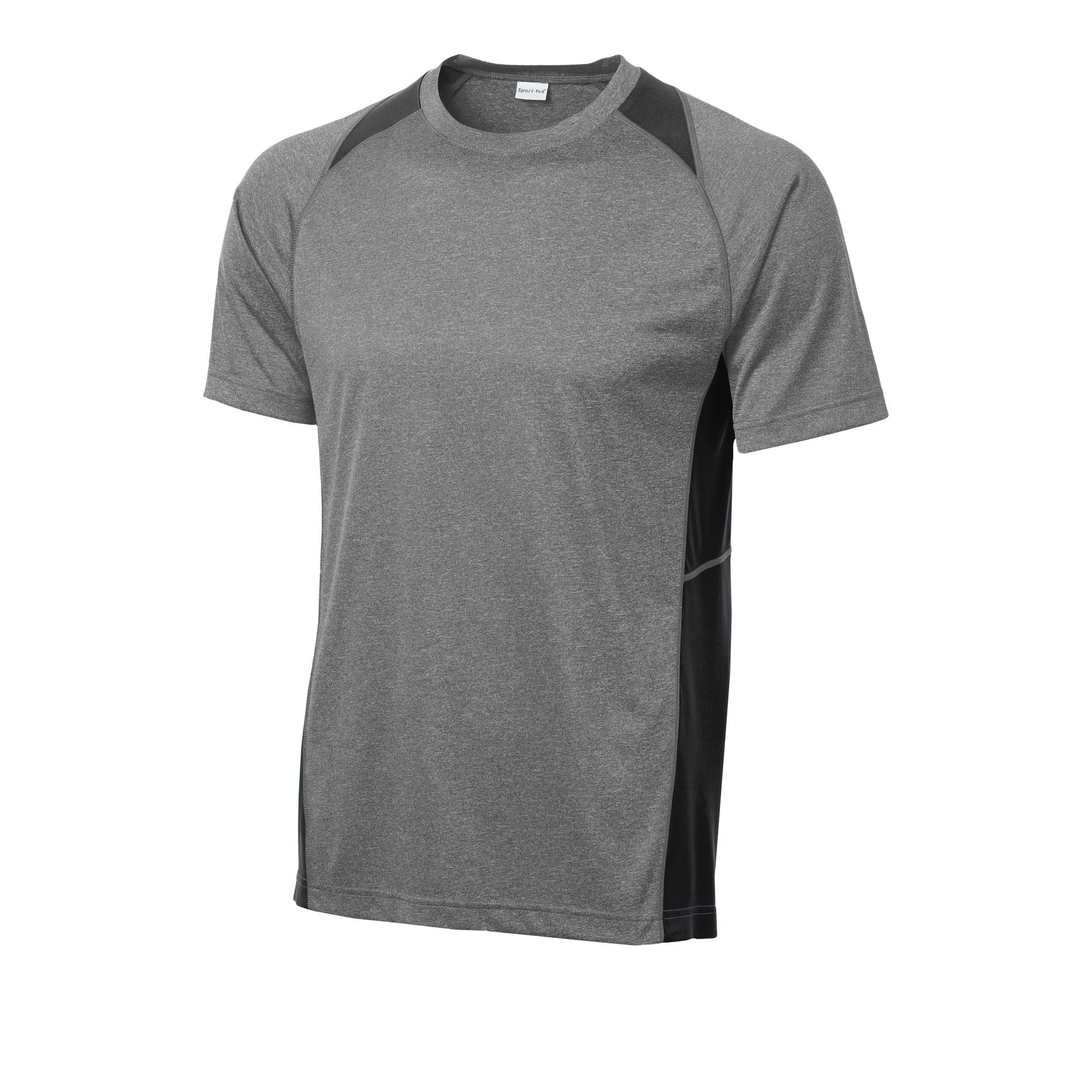 Sport-tek ® Heather Colorblock Contender ™ Tee | Colman and Company