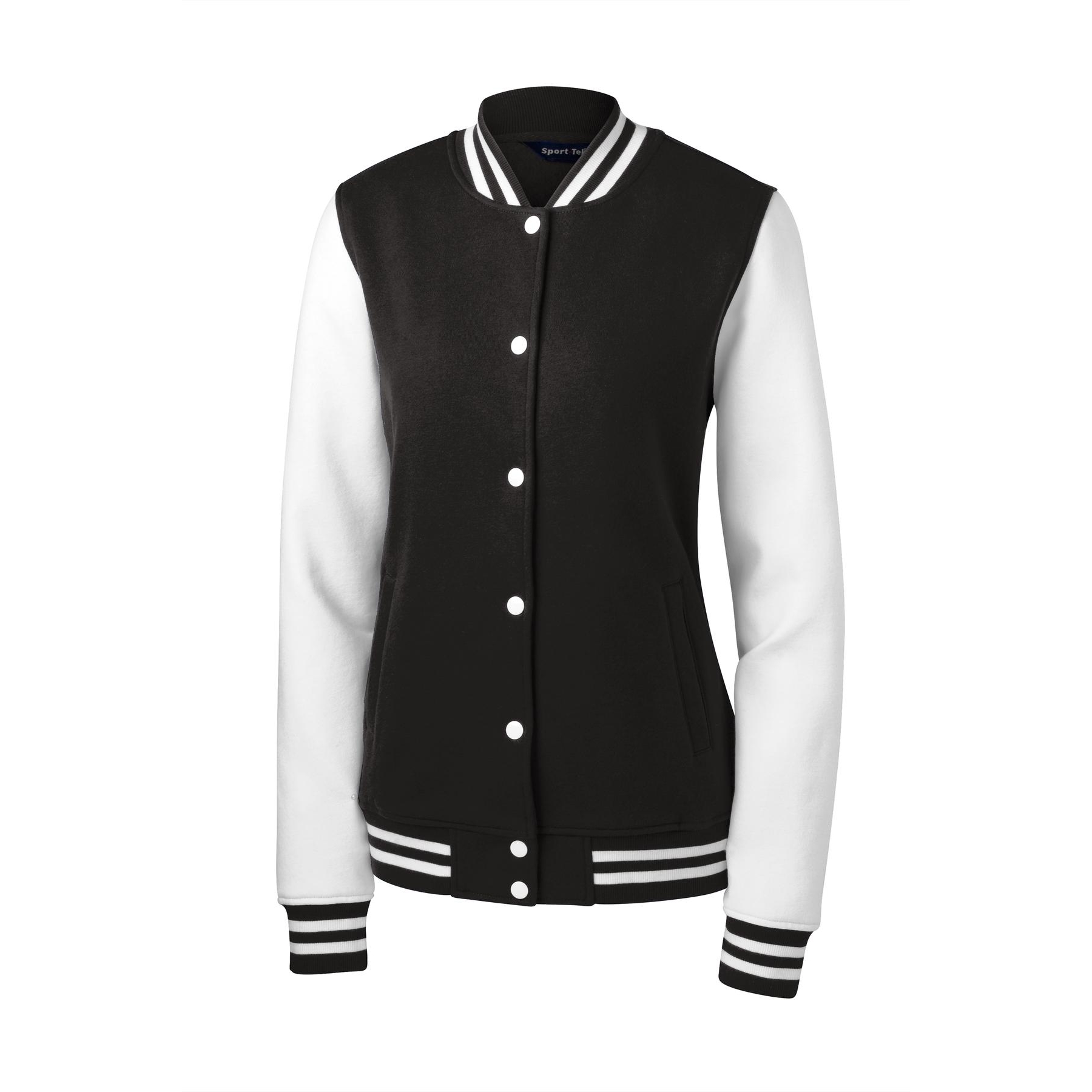 Sport-Tek ® Ladies Fleece Letterman Jacket. LST270 | Colman and Company