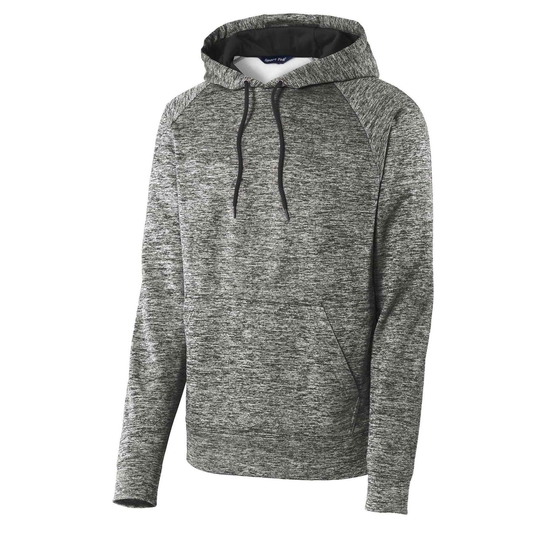 Sport-Tek ® PosiCharge ® Electric Heather Fleece Hooded Pullover. ST225 ...