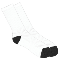 Polyester Socks black/white 40cm & Sublimation - Dream Craft Creations